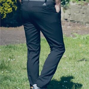 Adidas Sz 32/32  Golf  Men's Black Pants Polyester/Spandex